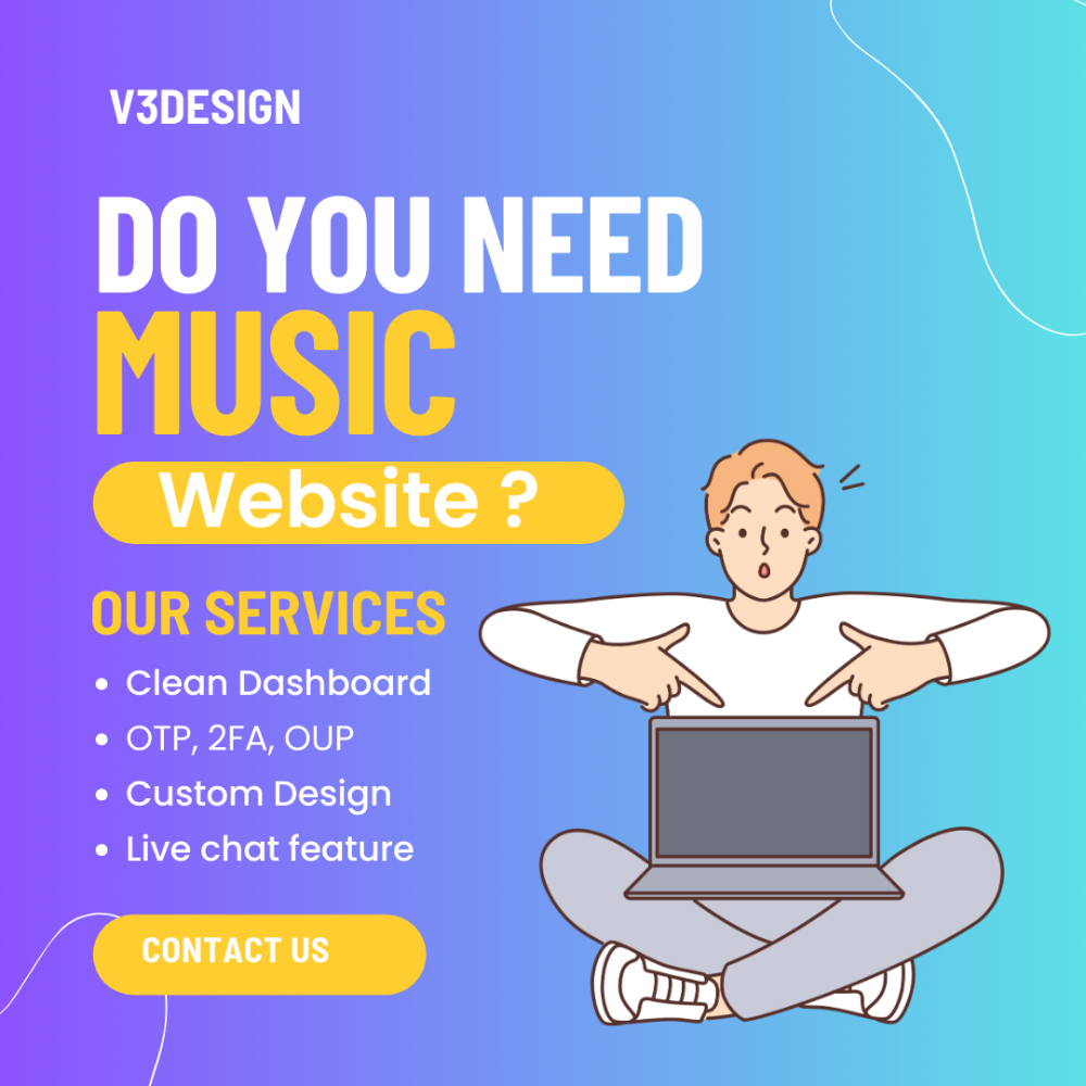 Music Website Designer in Nigeria